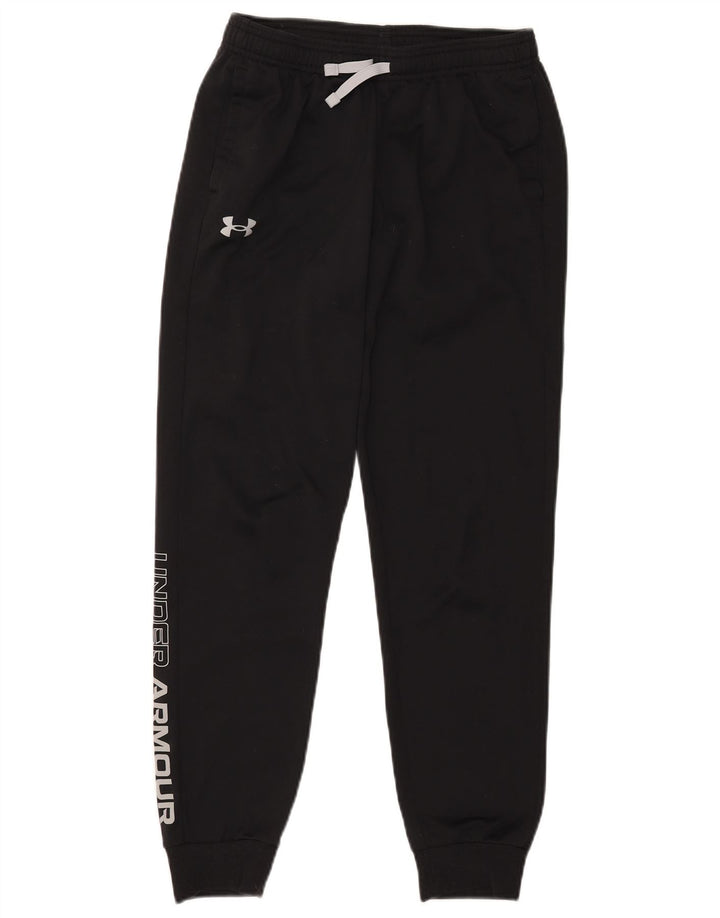 Under Armour Boys Graphic Tracksuit Trousers Joggers 11-12 Years Black