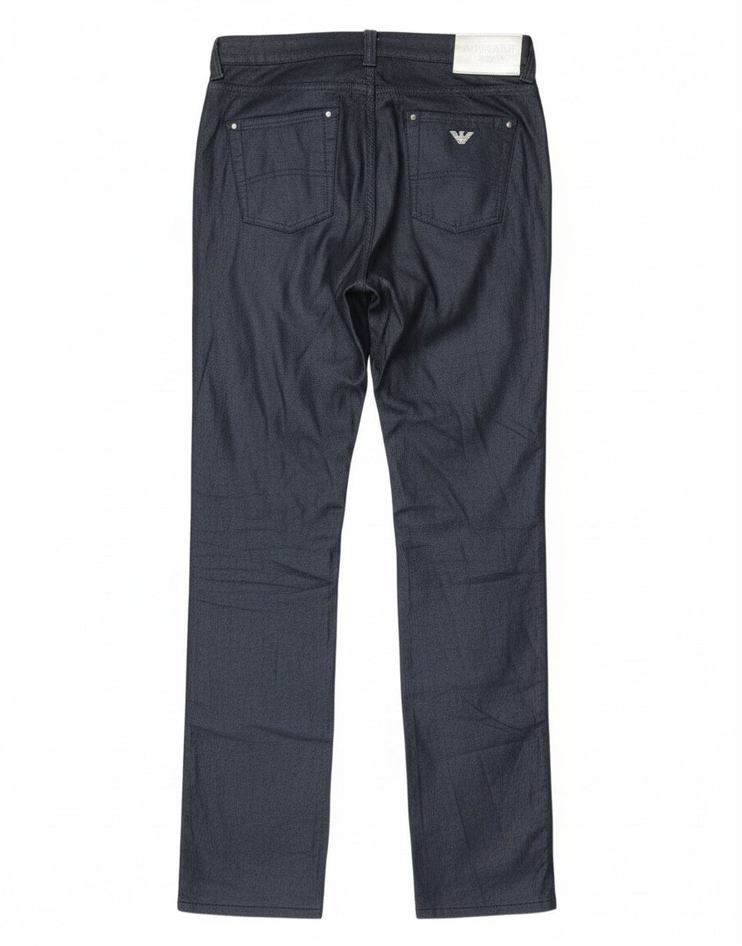 Armani Womens Slim Jeans W29 L32 Navy Blue Cotton