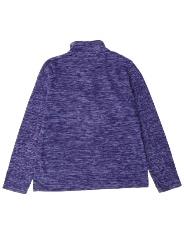 Mountain Warehouse Womens Fleece Jumper UK 14 Large Purple Polyester