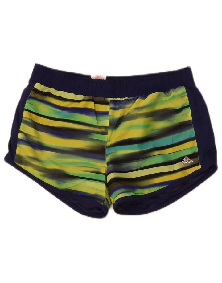 Adidas Boys Sport Shorts 11-12 Years  Multicoloured Striped Polyester
