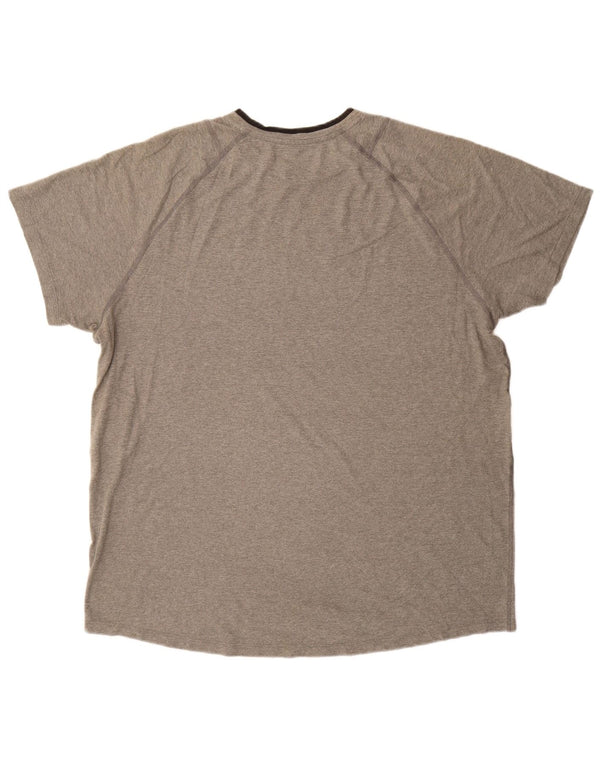 PUMA Mens T-Shirt Top 2XL Grey
