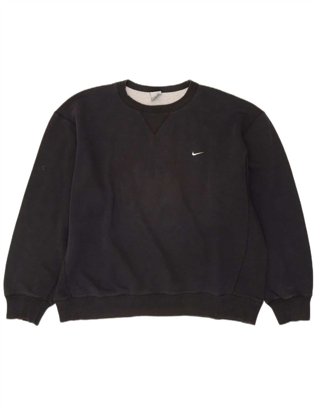 NIKE Mens Sweatshirt Jumper UK 47/48 2XL Black