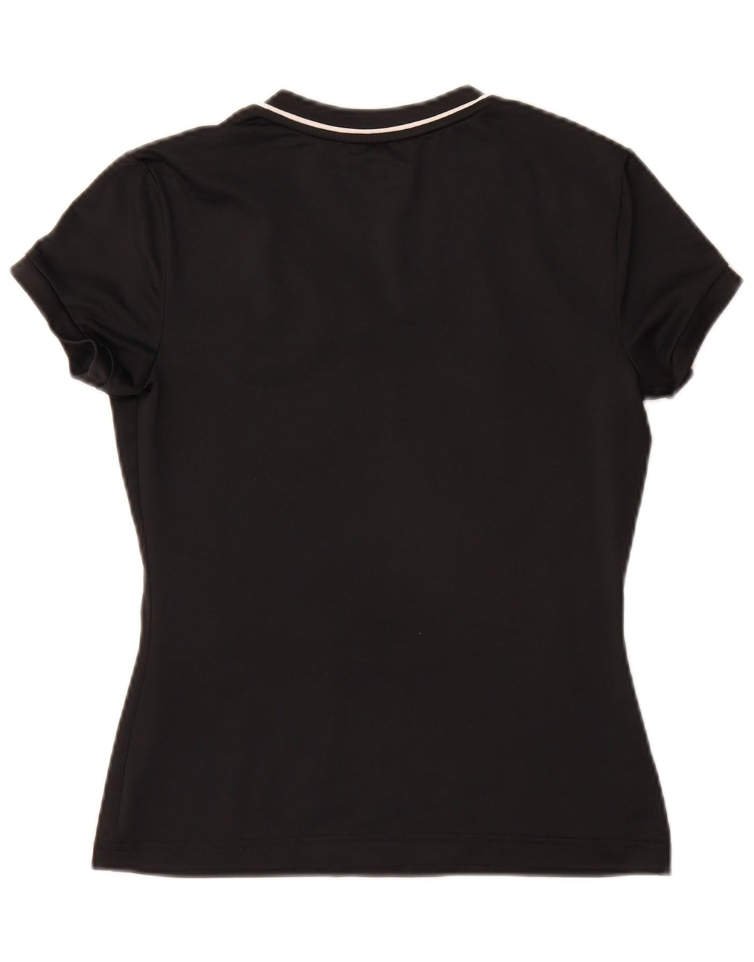FILA Womens T-Shirt Top UK 6 XS Black