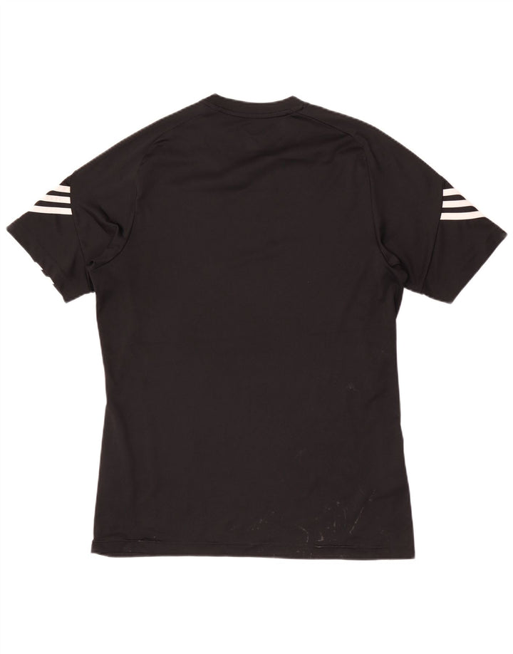 Adidas Mens Climalite Graphic T-Shirt Top Medium Black