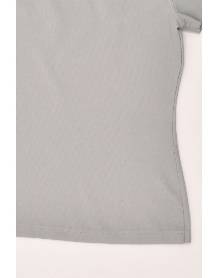 ADIDAS Womens T-Shirt Top UK 18 XL Grey Polyester | Vintage Adidas | Thrift | Second-Hand Adidas | Used Clothing | Messina Hembry 