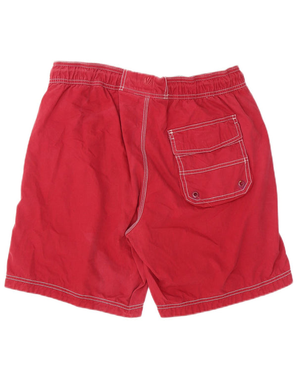 Fat Face Mens Swimming Shorts Large  Red