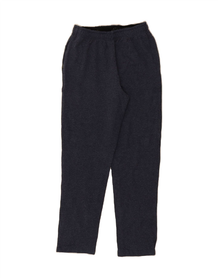 EDDIE BAUER Mens Tracksuit Trousers Small  Navy Blue Cotton Vintage Eddie Bauer and Second-Hand Eddie Bauer from Messina Hembry 