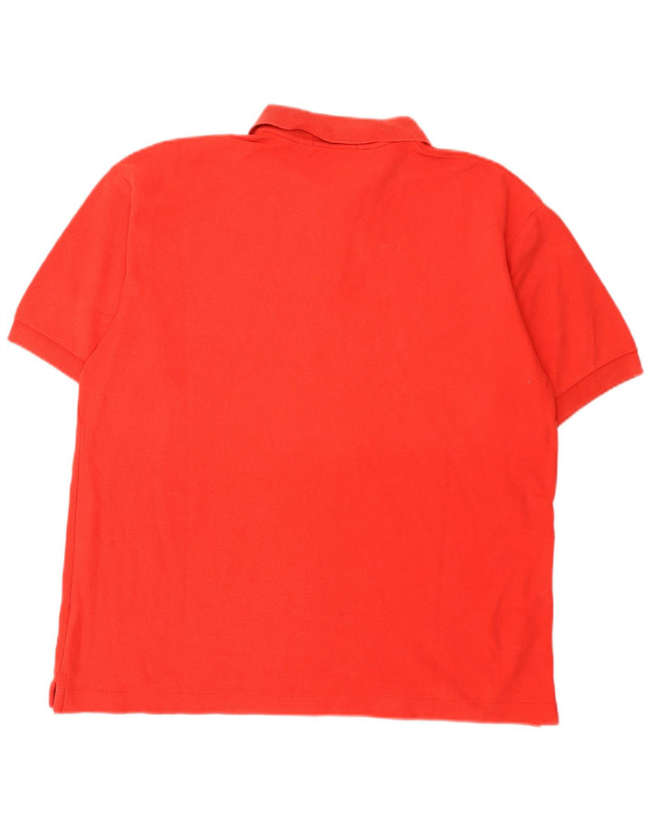Fila Mens Polo Shirt IT 50 Medium Red