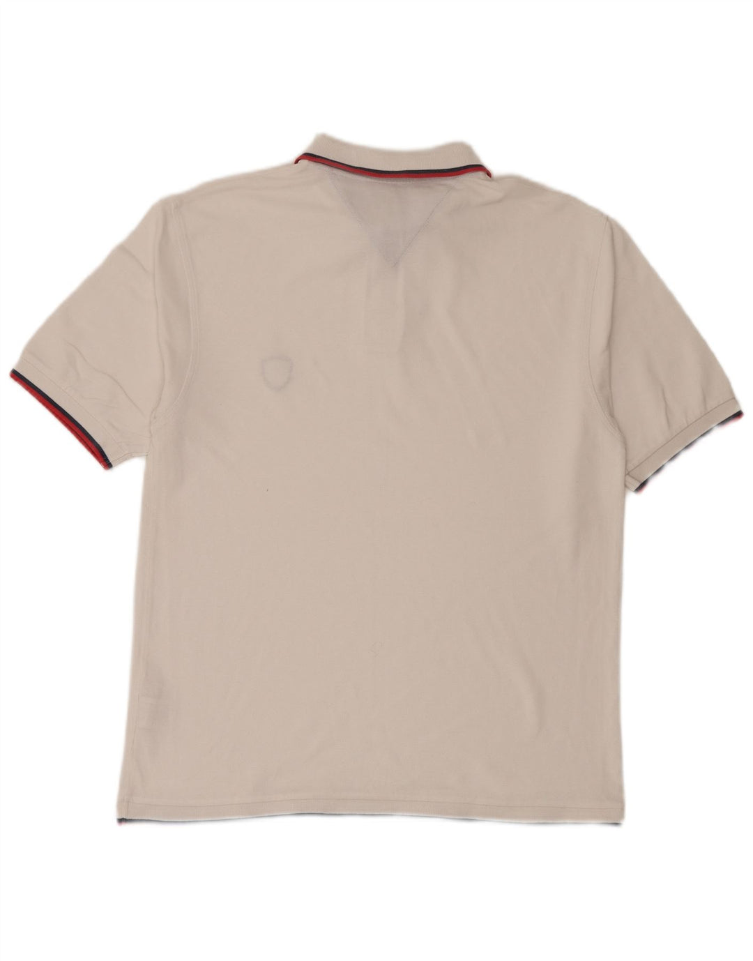 Reebok Mens Polo Shirt Large White Cotton