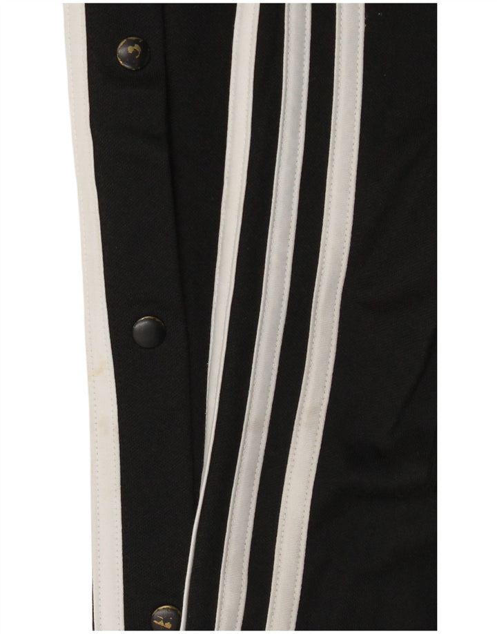 ADIDAS Womens Tracksuit Trousers UK 8/10 Small Black Polyester
