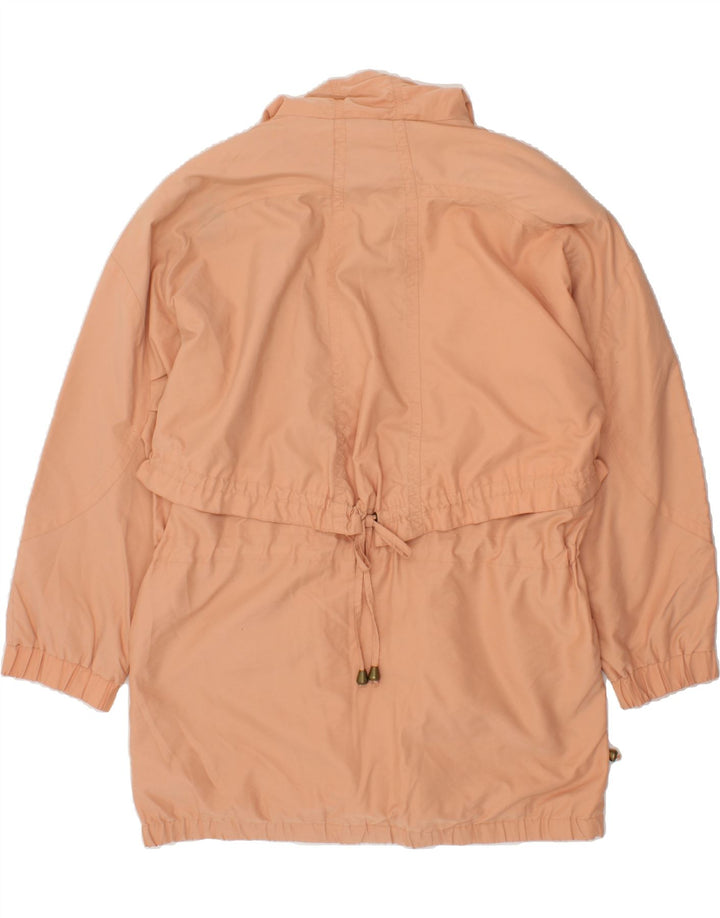 VINTAGE Womens Overcoat UK 16 Large Beige Polyester Vintage Vintage and Second-Hand Vintage from Messina Hembry 