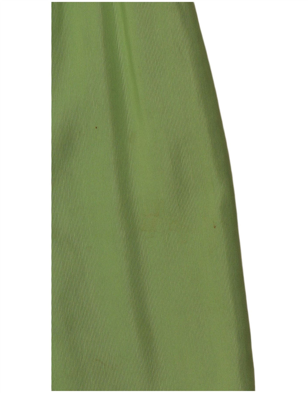 VINTAGE Womens Pencil Skirt IT 46 Large W30 Green Pinstripe Cotton