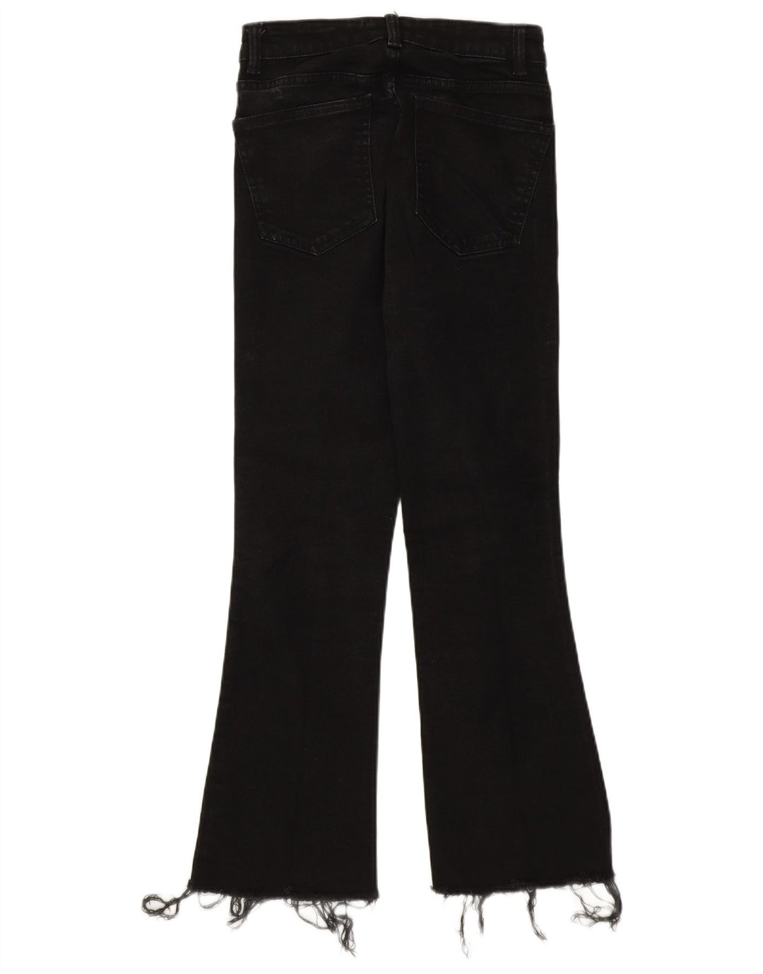 Zara Womens Bootcut Jeans EU 36 XS W26 L25 Black