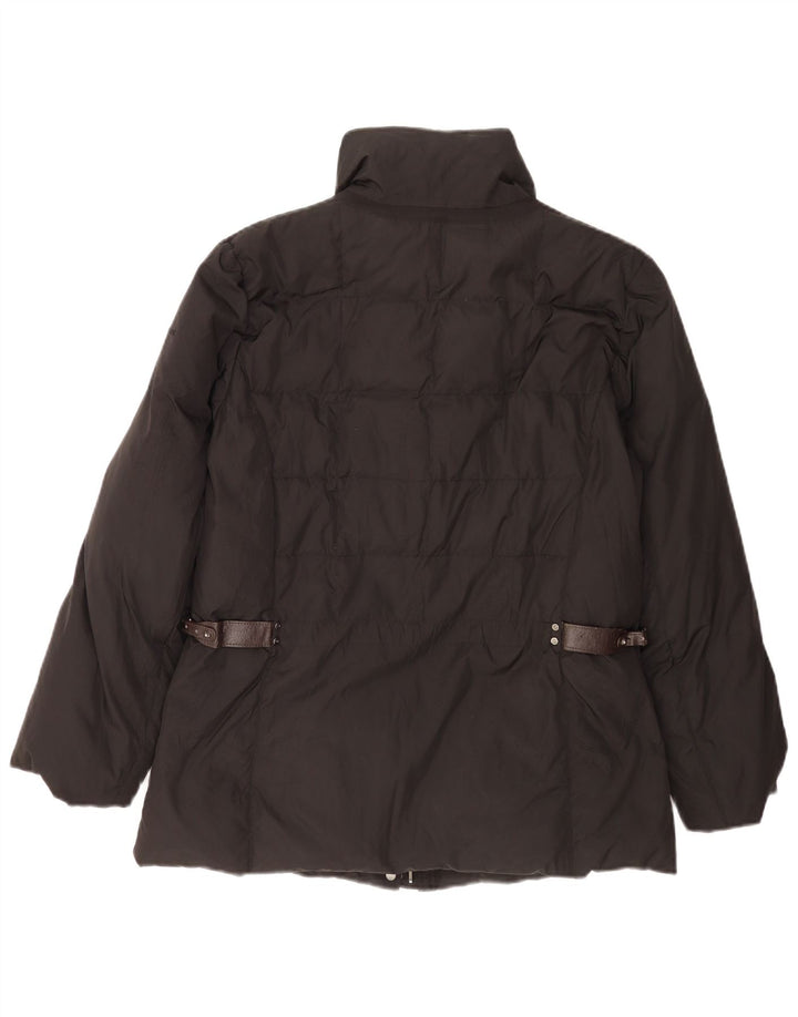Geox Womens Padded Jacket UK 14 Medium Black Polyester