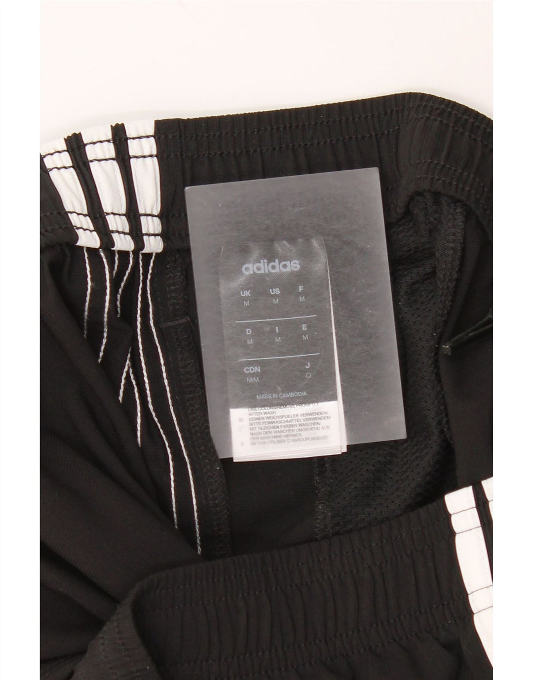 Adidas Mens Sport Shorts Medium Black Polyester