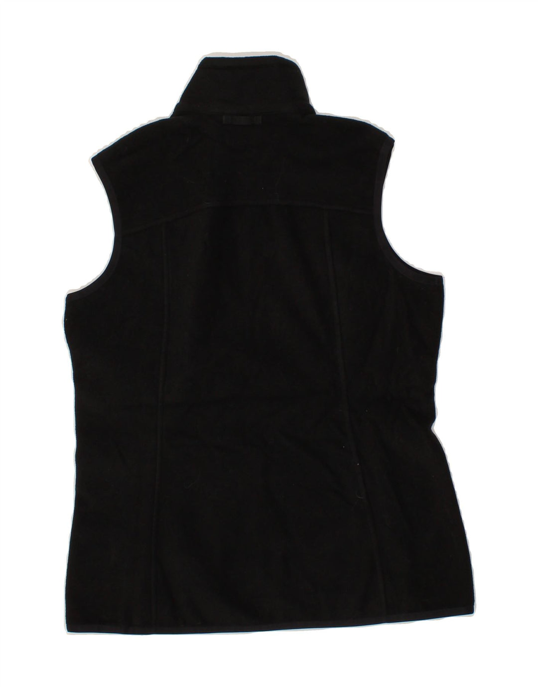 EDDIE BAUER Womens Fleece Gilet UK 10 Small Black Polyester Vintage Eddie Bauer and Second-Hand Eddie Bauer from Messina Hembry 