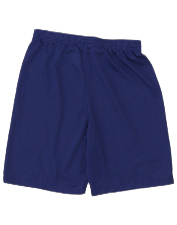 Nike Boys FCB Graphic Sport Shorts 13-14 Years XL Blue Polyester