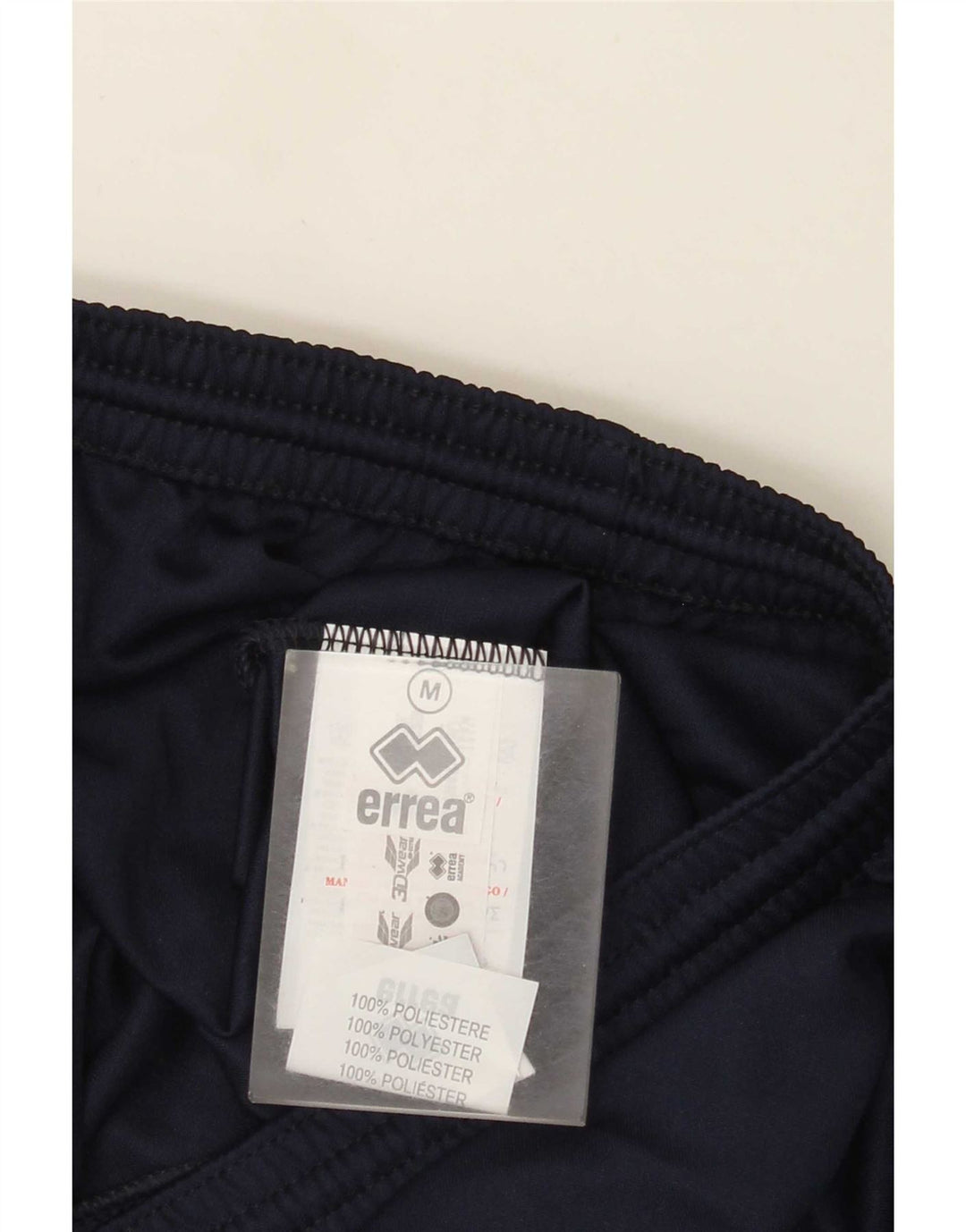 Errea Mens Sport Shorts Medium Navy Blue Polyester