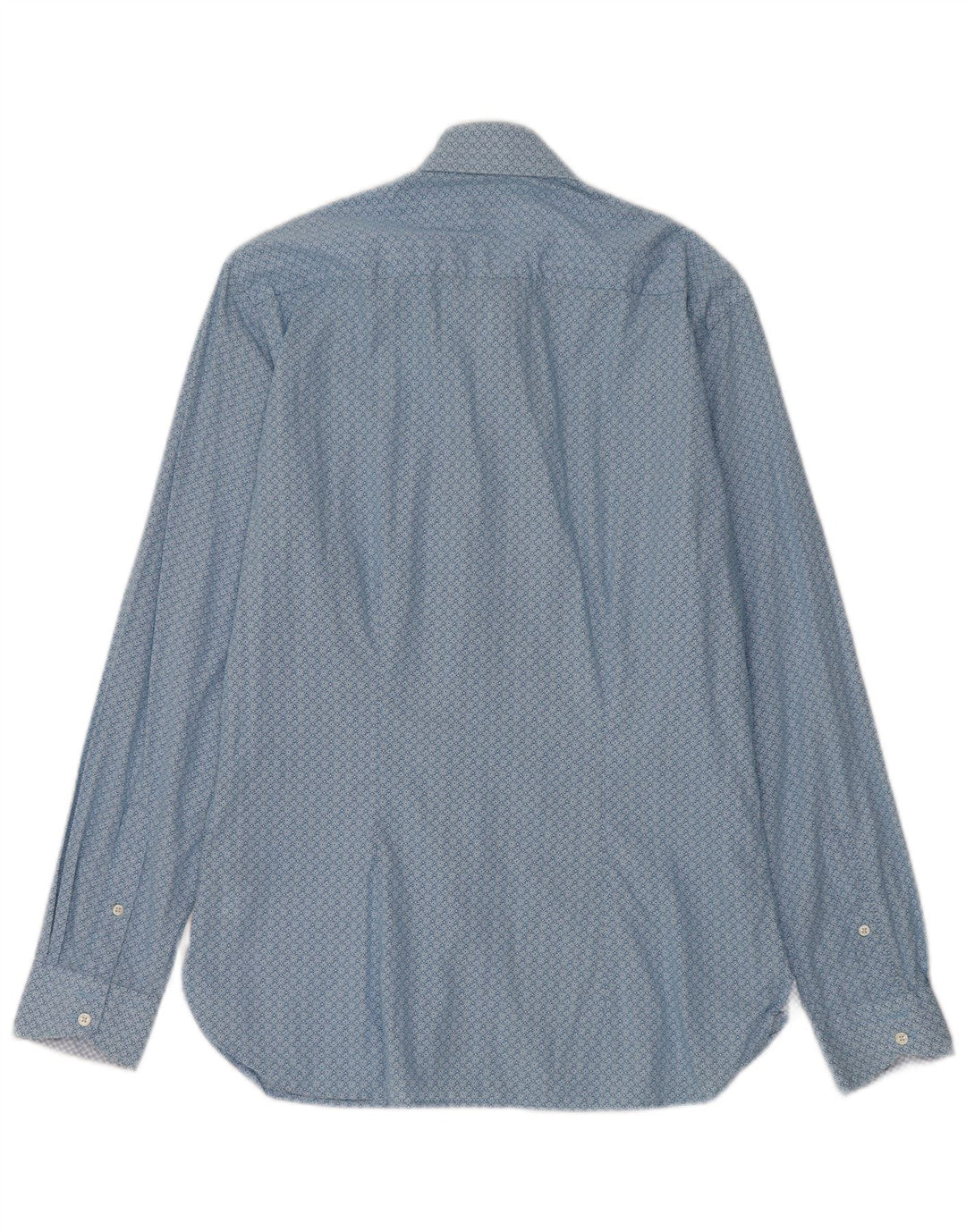 Ted Baker Mens Shirt Size 15 1/2 Medium Blue Floral Cotton