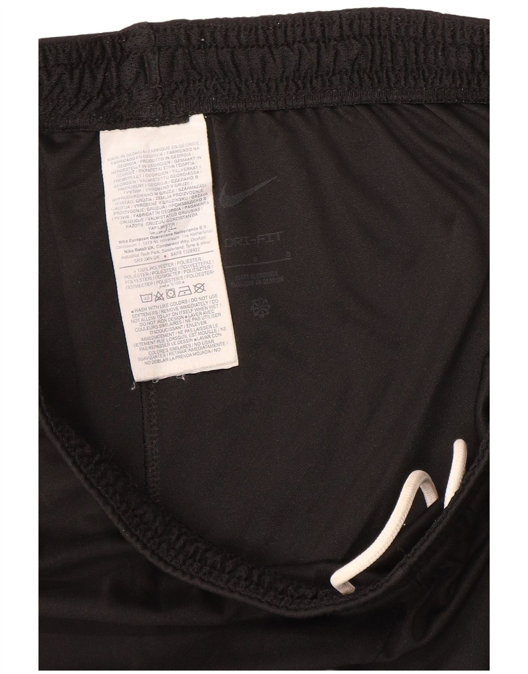 Nike Mens Dri Fit Sport Shorts Large Black Polyester
