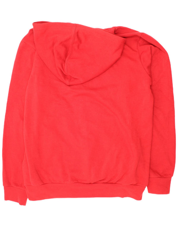 Champion Boys Graphic Hoodie Jumper 13-14 Years XL Red Cotton