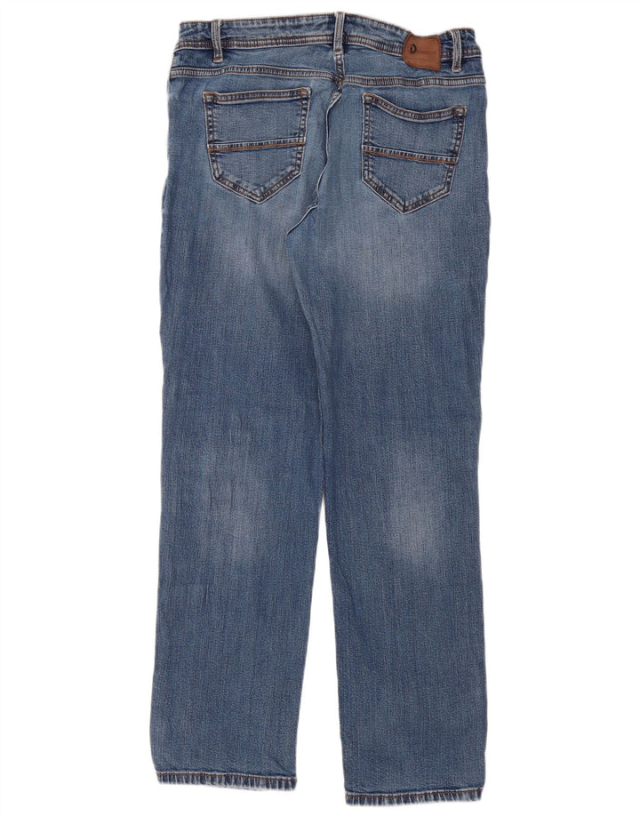 Dack's Mens Straight Jeans IT 50 Large W32 L31 Blue