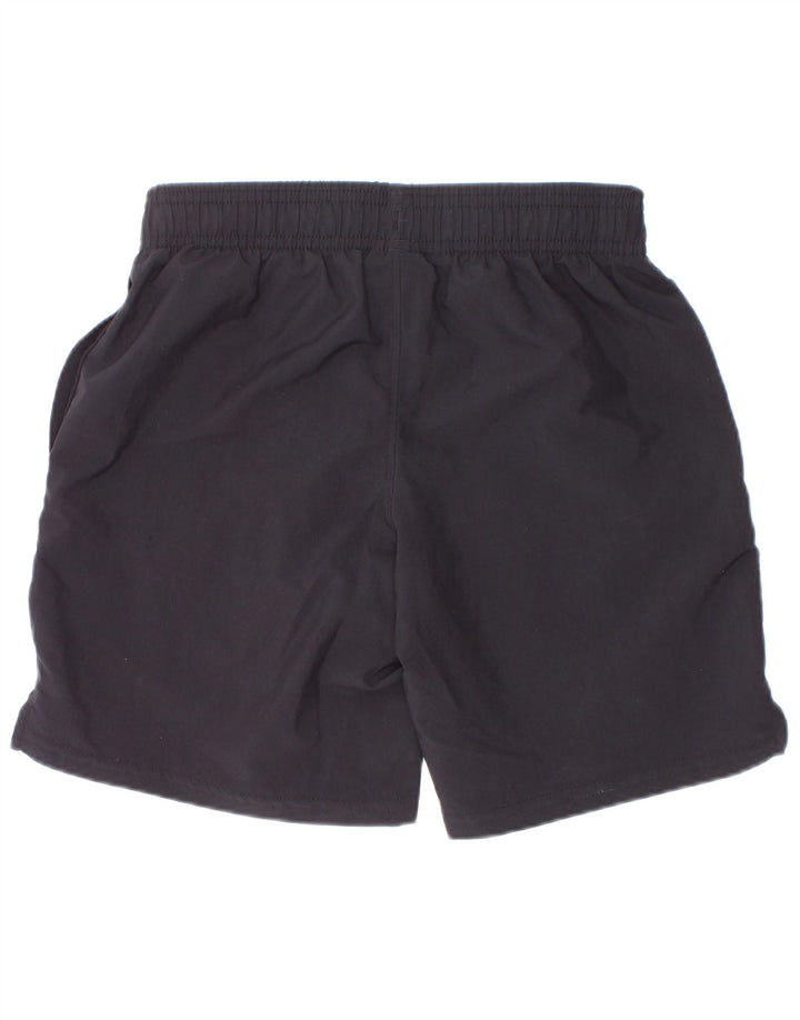 Under Armour Boys Graphic Sport Shorts 7-8 Years Small Black Polyester