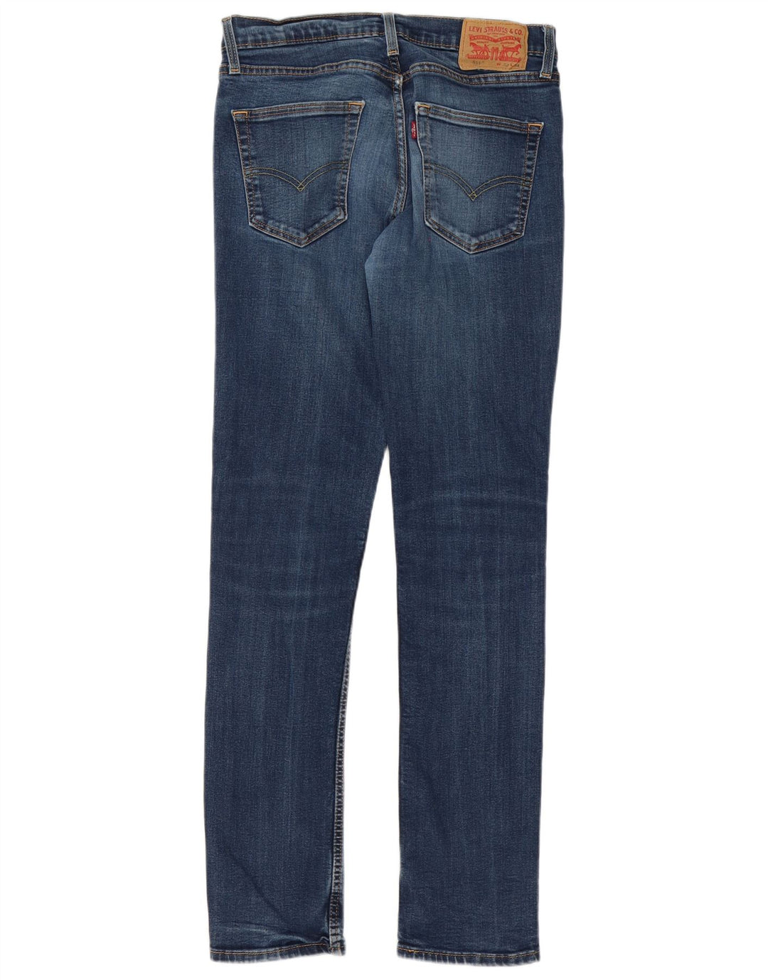 Levi's Mens 511 Slim Jeans W32 L34 Navy Blue Cotton