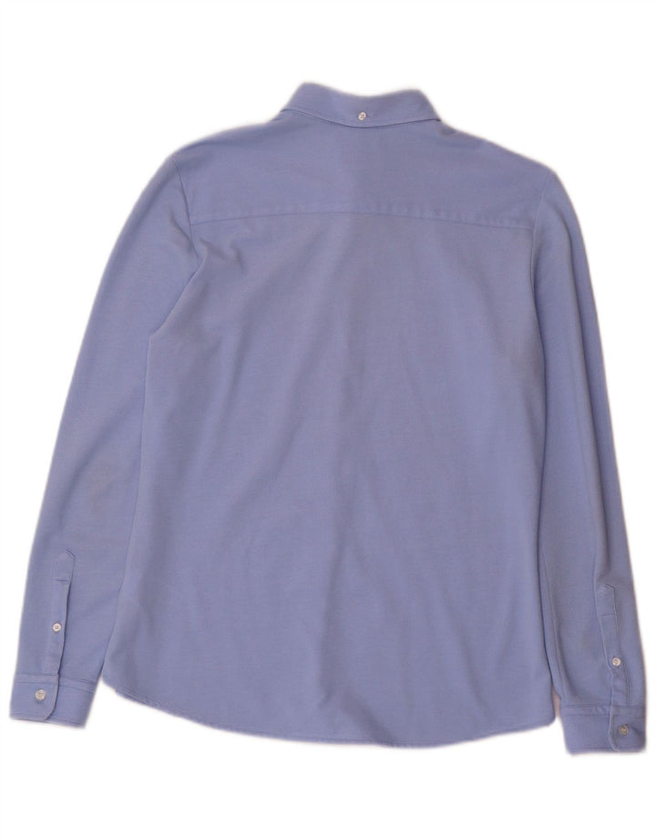 Gant Womens Shirt UK 10 Small Blue Cotton