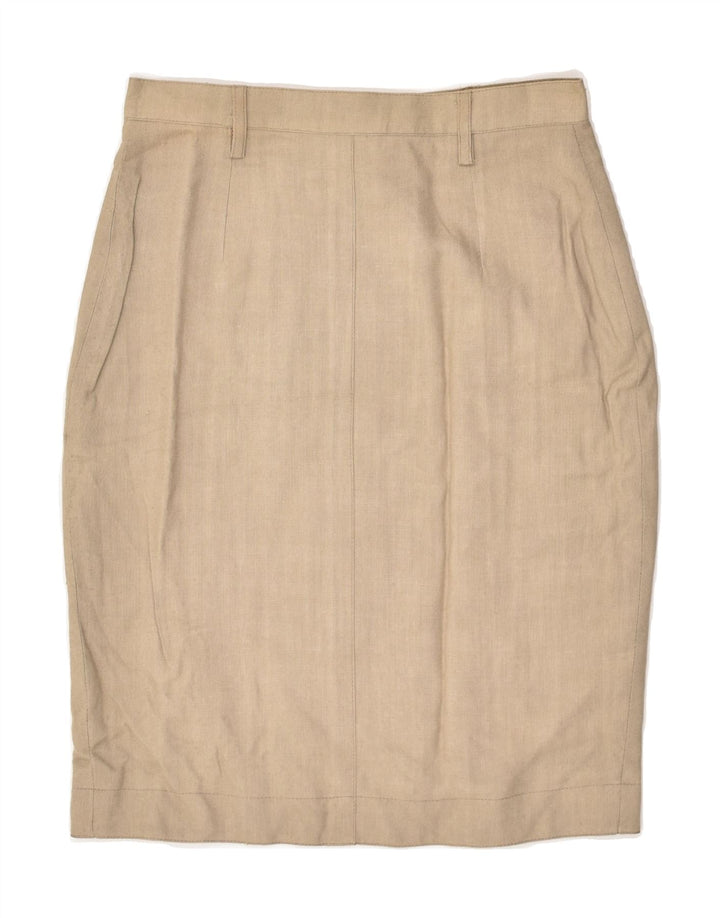 VINTAGE Womens Pencil Skirt IT 44 Medium W26  Grey | Vintage Vintage | Thrift | Second-Hand Vintage | Used Clothing | Messina Hembry 