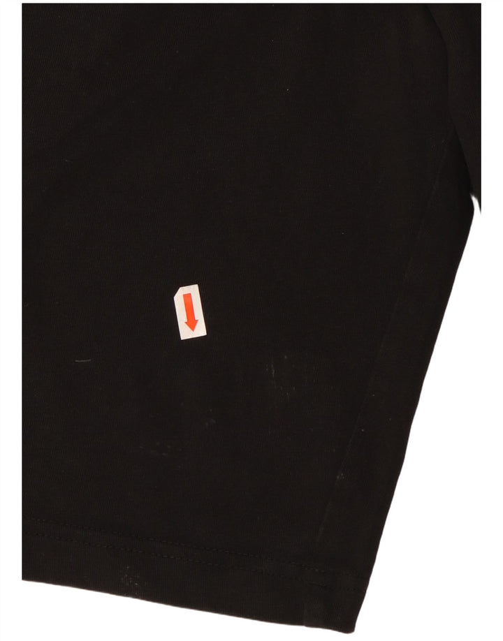 Puma Mens Sport Shorts Small Black Cotton