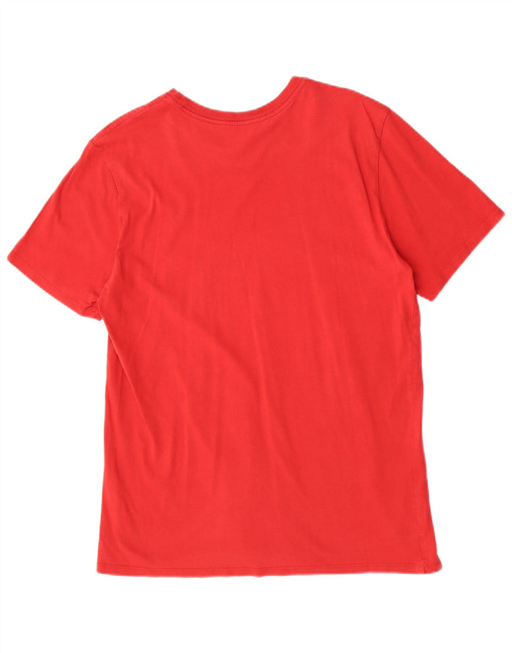 Nike Mens Graphic T-Shirt Top Large Red Cotton