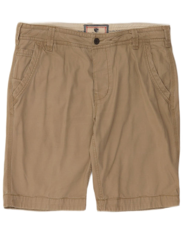 Fat Face Mens Chino Shorts W36 Large Beige Cotton