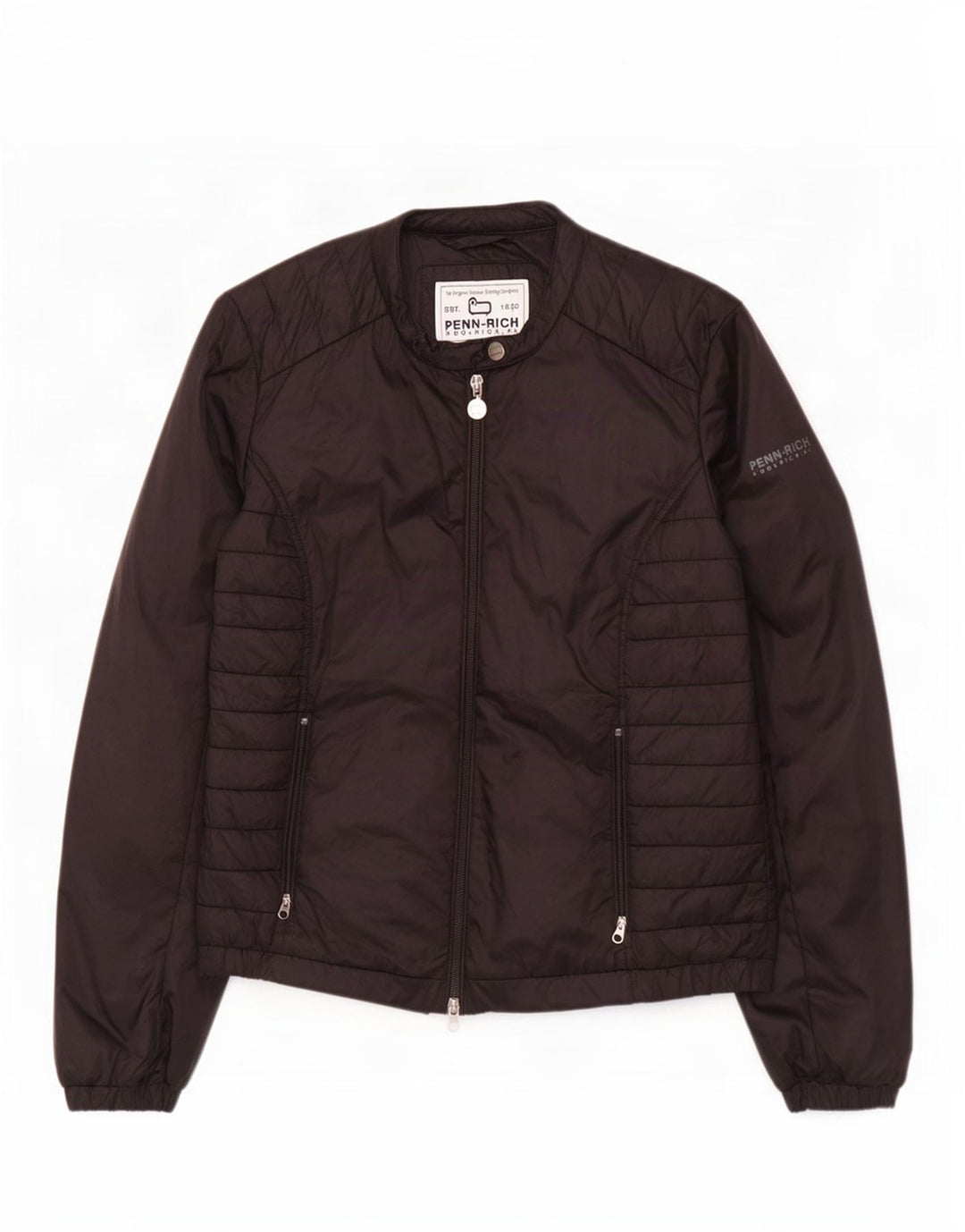 Woolrich Womens Padded Jacket UK 14 Large Black Polyamide