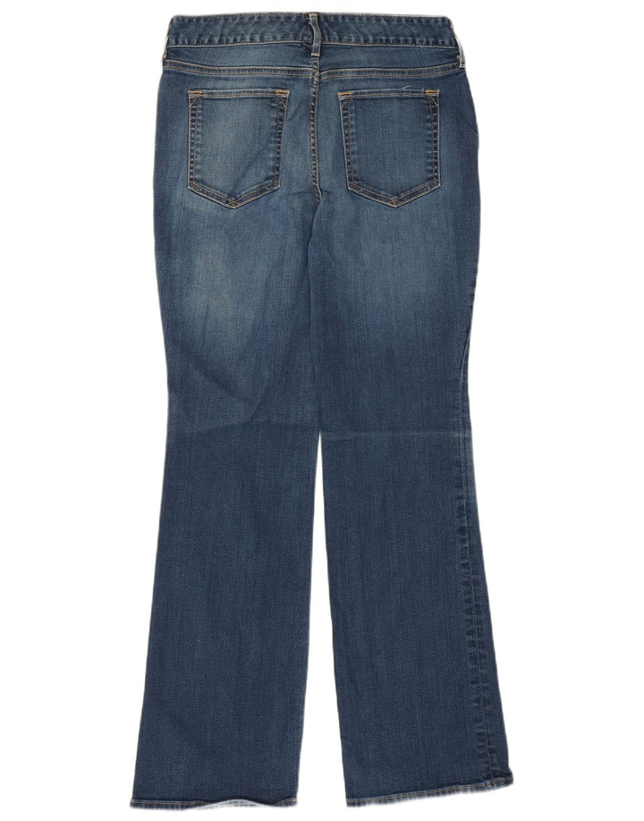 Eddie Bauer Womens Curvy Bootcut Jeans US 6 Medium W28 L30 Blue Cotton