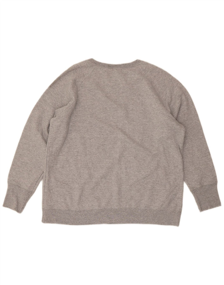 Champion Mens Graphic Sweatshirt Jumper XL Grey Polyester
