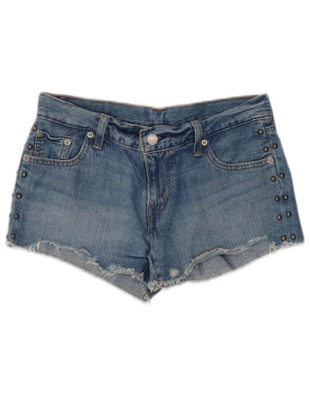Levi's Womens Denim Denim Shorts W26 Small Blue Cotton