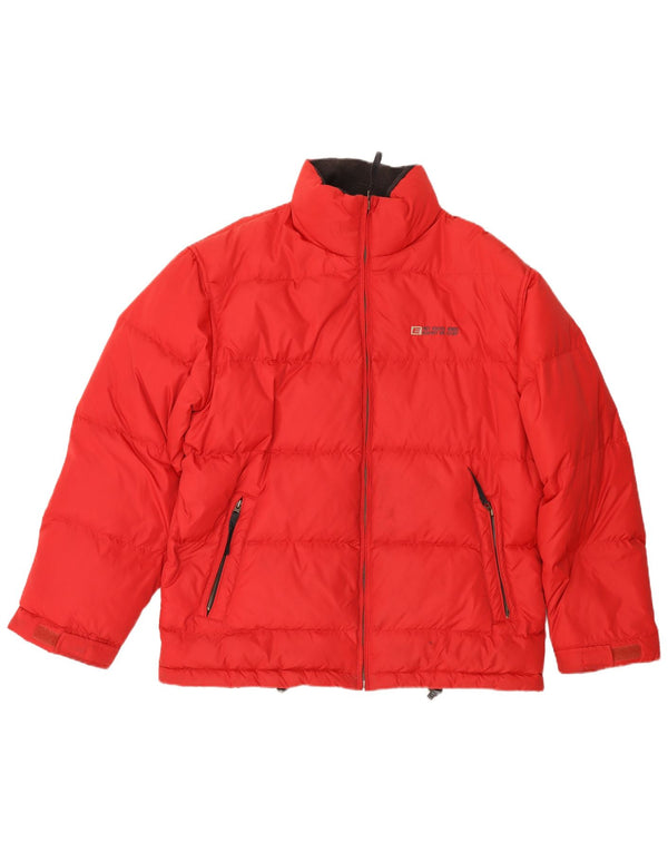 Esprit Mens Padded Jacket UK 40 Large Red Nylon