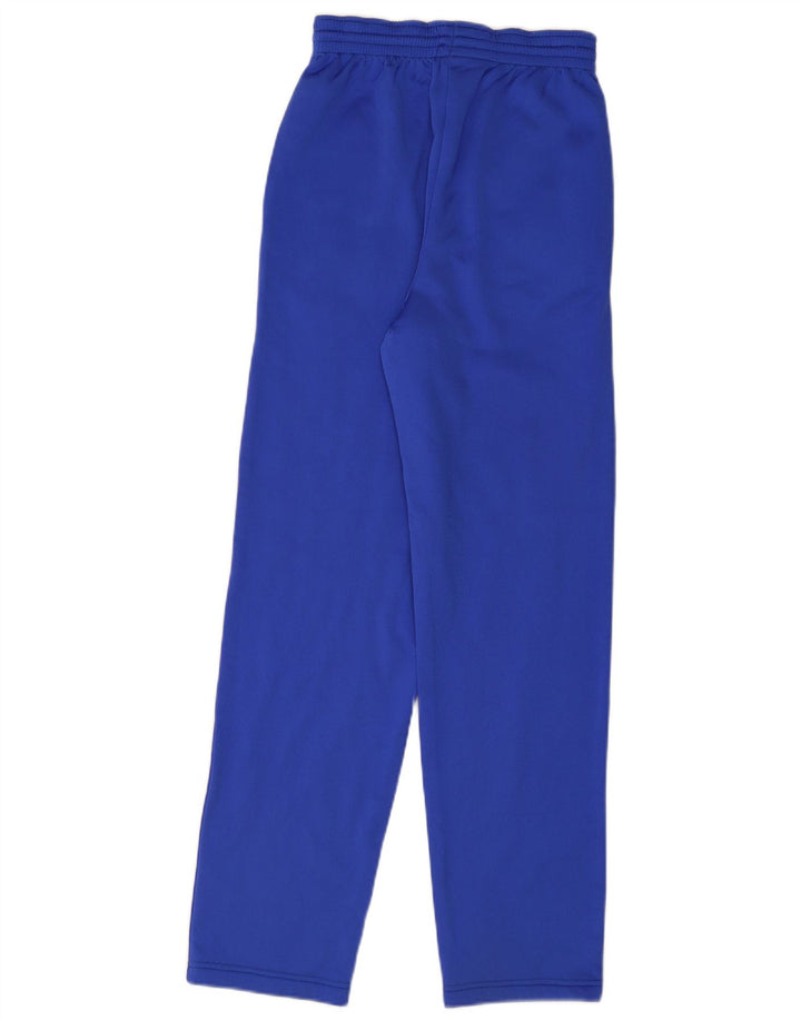 Vintage Mens Tracksuit Trousers Medium Blue Polyamide