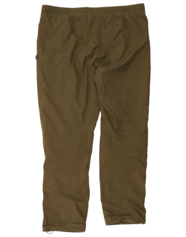 Adidas Mens Tracksuit Trousers Medium Khaki Polyester