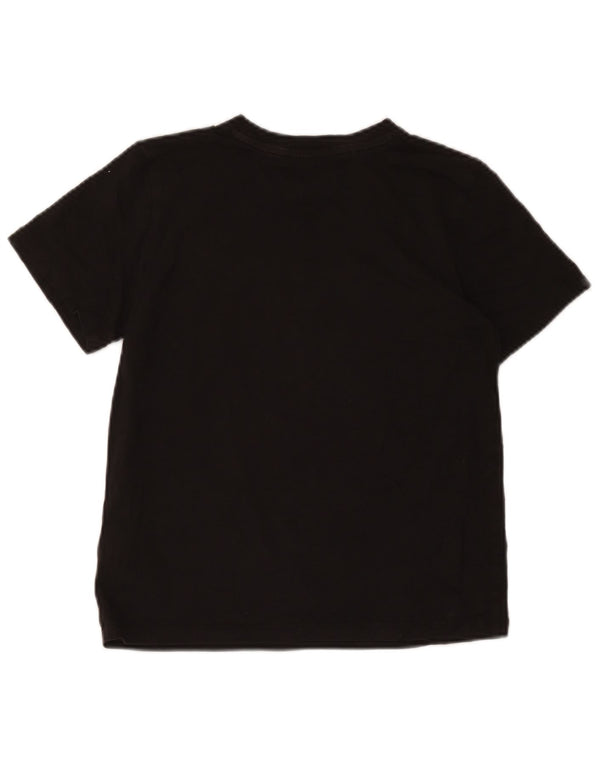 Calvin Klein Jeans Boys Graphic T-Shirt Top 11-12 Years Black Cotton