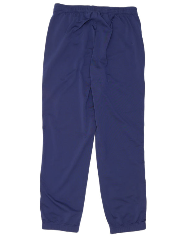 ADIDAS Mens Tracksuit Trousers Joggers Large  Navy Blue Polyester