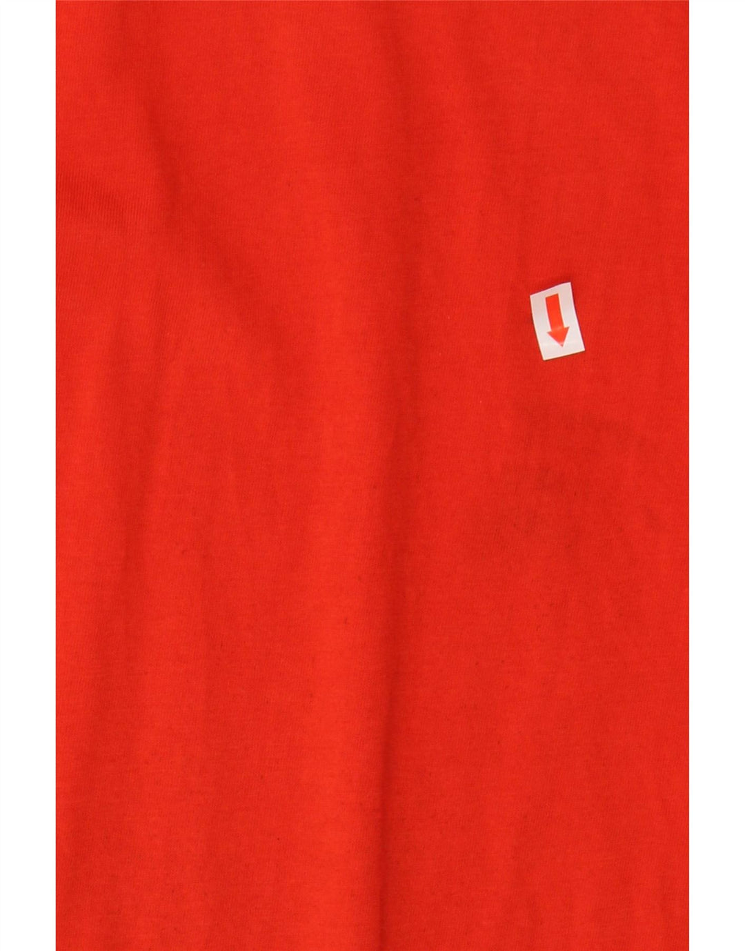 ADIDAS Womens T-Shirt Top UK 12 Medium Red Cotton