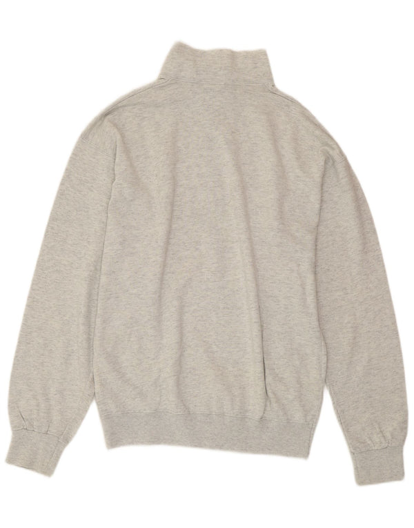 CHAMPION Womens Tracksuit Top Jacket UK 16 Large Grey Flecked