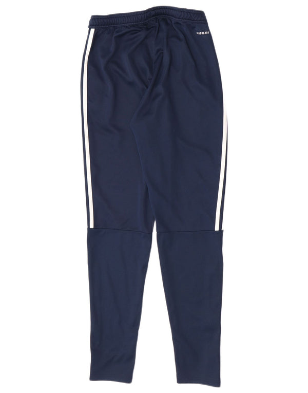 Adidas Mens Tracksuit Trousers Small  Navy Blue Polyester