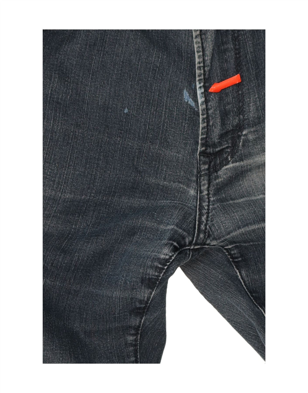 TRUSSARDI Mens Straight Jeans W34 L30 Blue Vintage Trussardi and Second-Hand Trussardi from Messina Hembry 