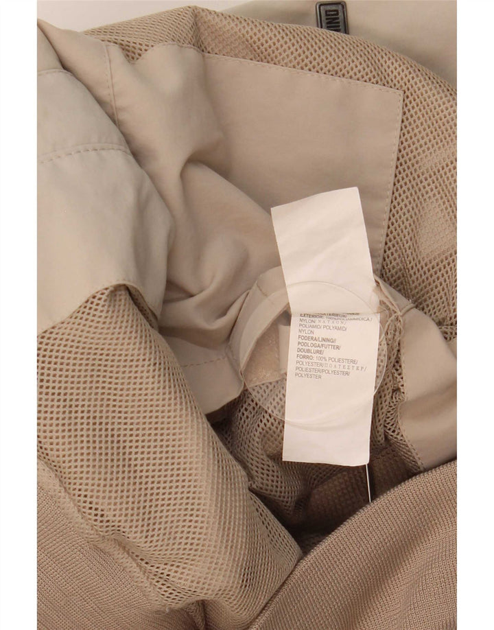 Americanino Mens Bomber Jacket UK 38 Medium Beige Polyamide