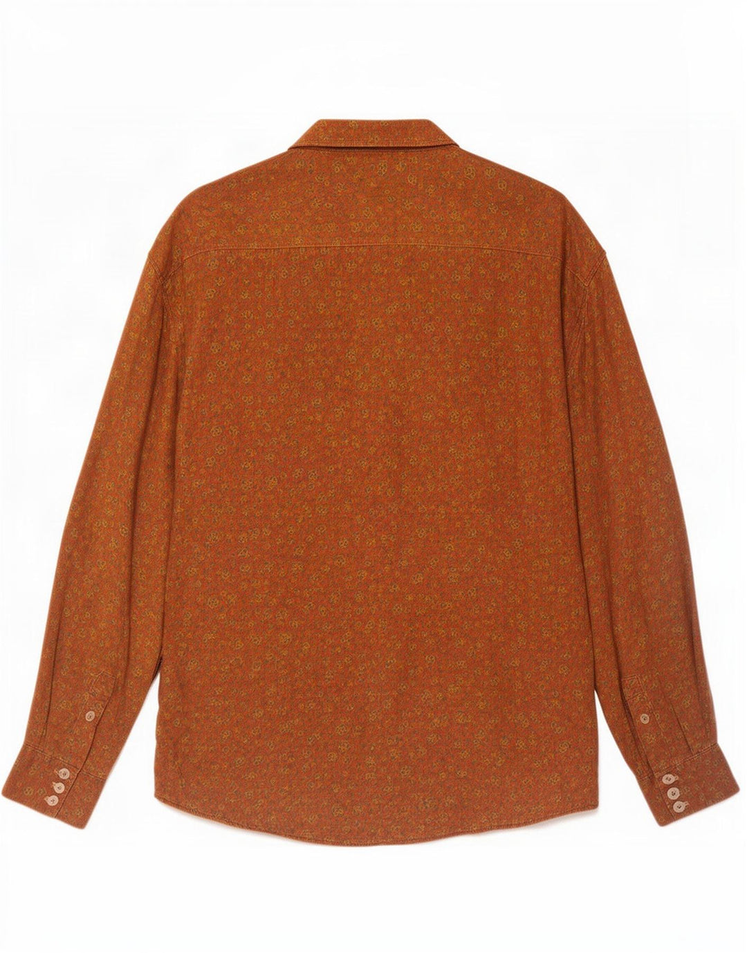 Tipo' S Mens Shirt XL Brown Floral