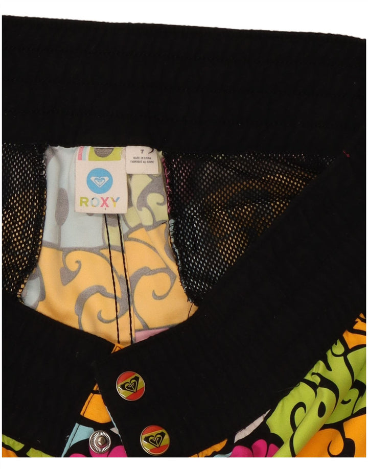 Roxy Womens Hot Pants US 7 Medium W28 Multicoloured Floral Polyester