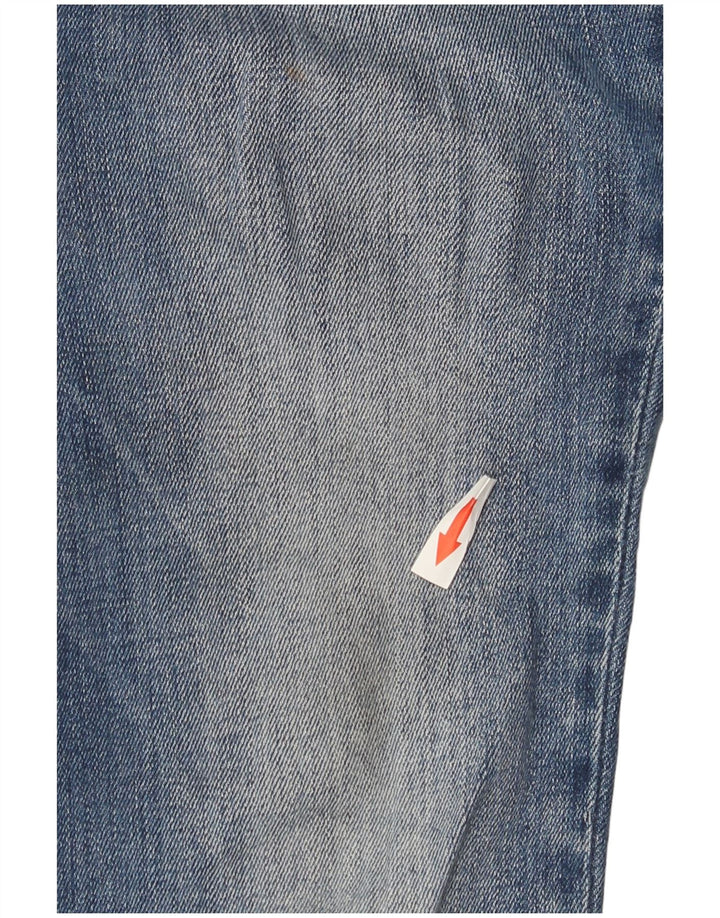 Levi's Womens Slim Jeans W31 L34 Blue Cotton